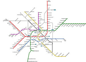 Mappa metropolitana Milano